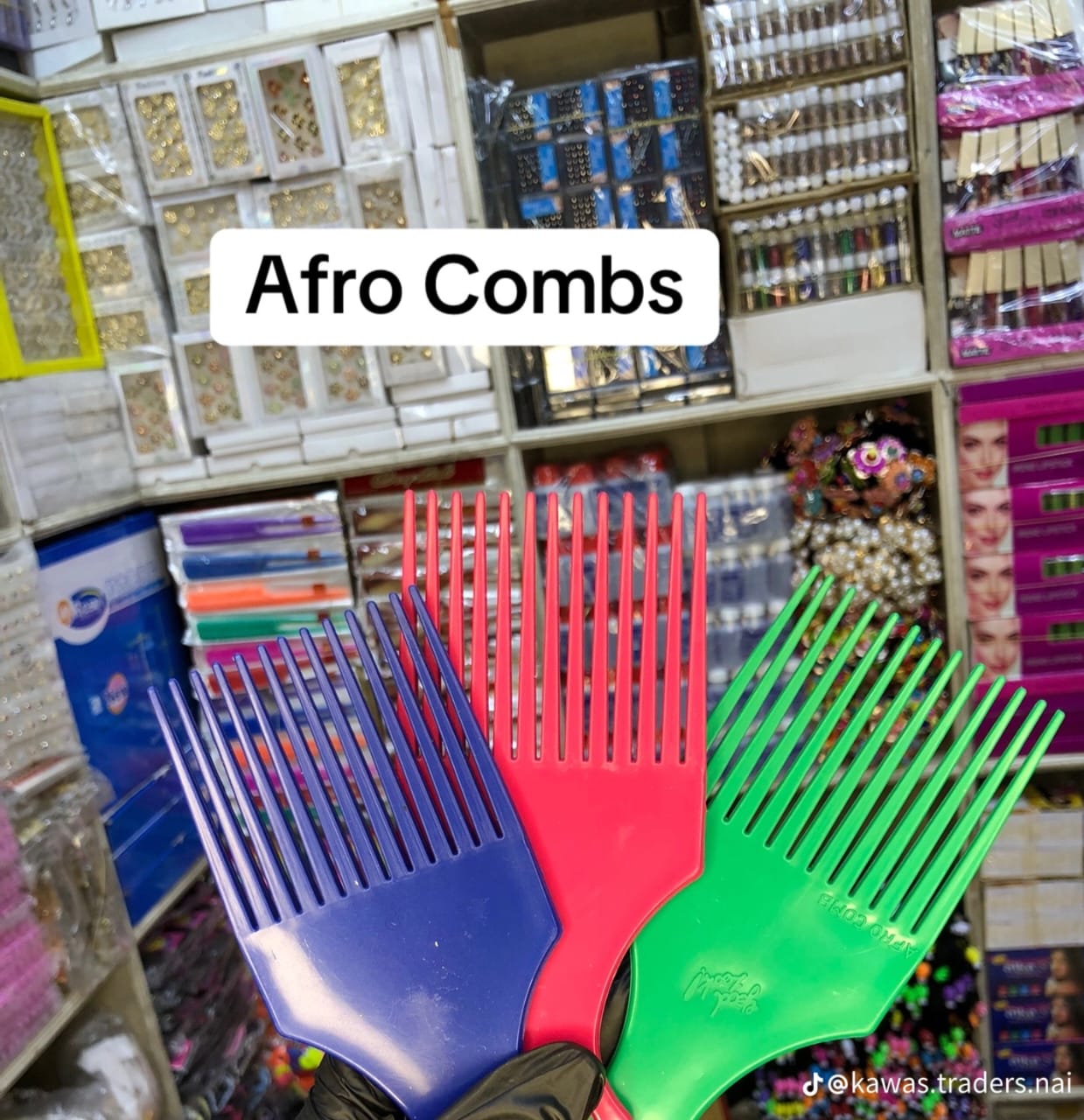 Afro comb