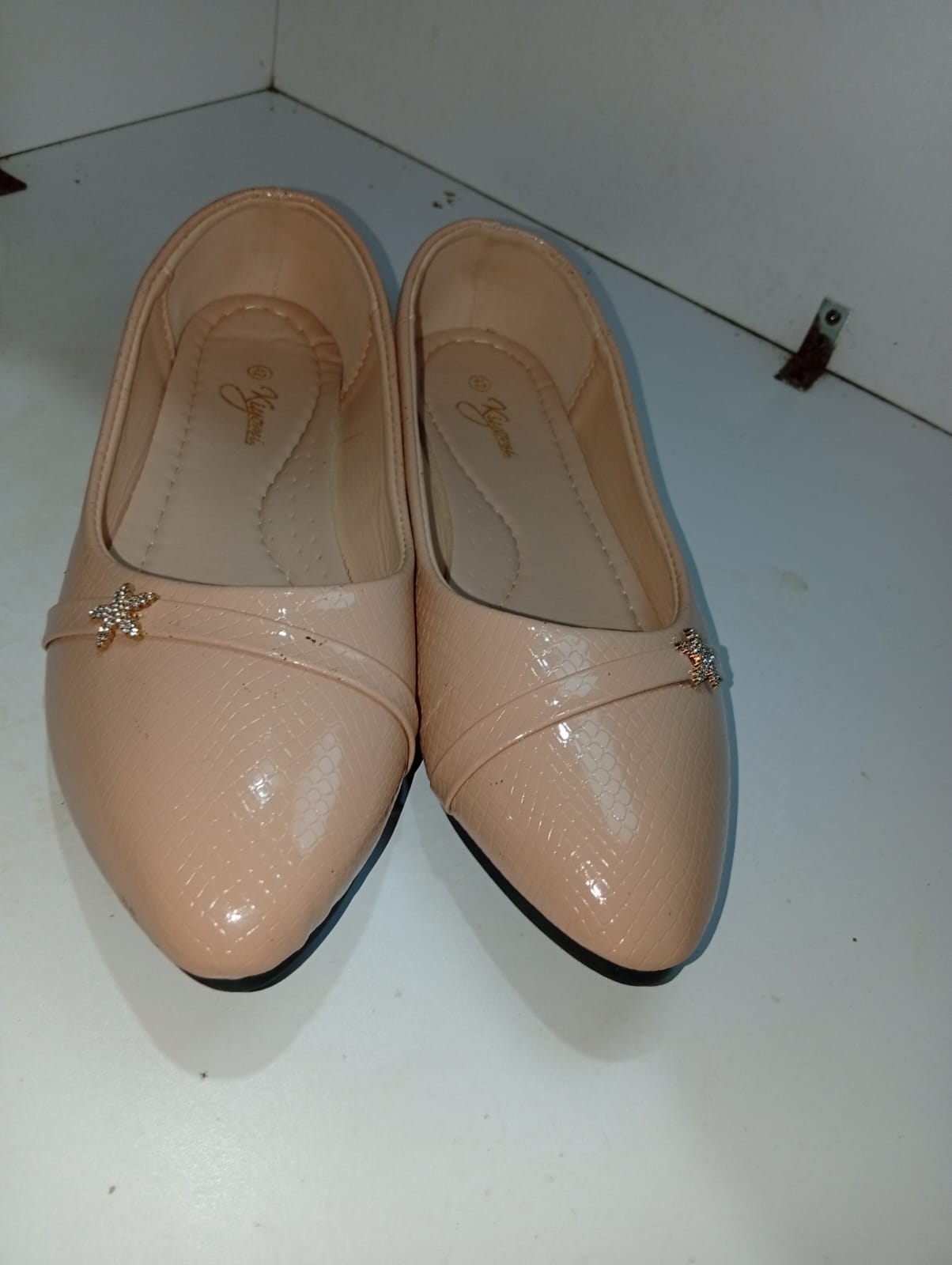 Light Tan Doll Shoes